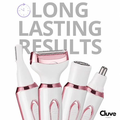Women Shaver Cluve Smoothtrim 4-IN-1