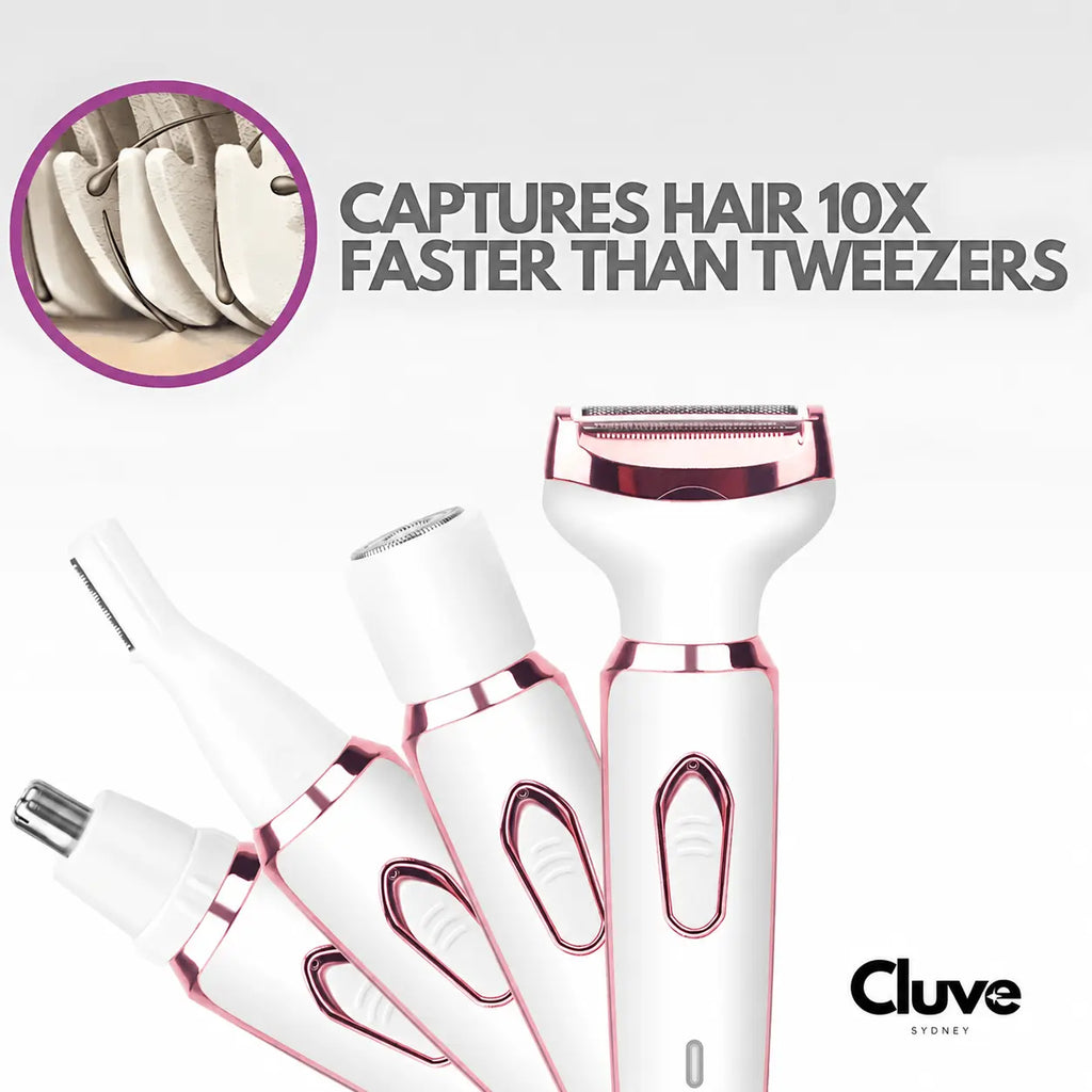 Women Shaver Cluve Smoothtrim 4-IN-1