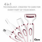 Women Shaver Cluve Smoothtrim 4-IN-1