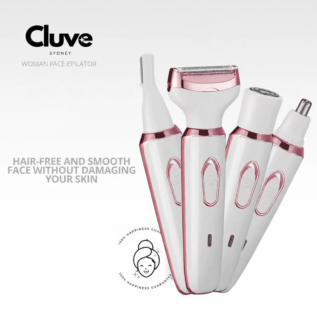 Women Shaver Cluve Smoothtrim 4-IN-1