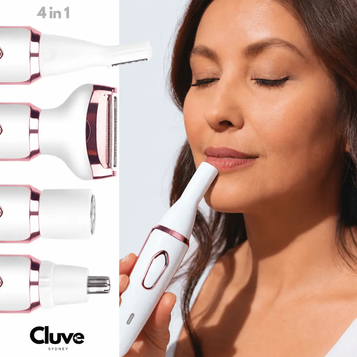 Women Shaver Cluve Smoothtrim 4-IN-1